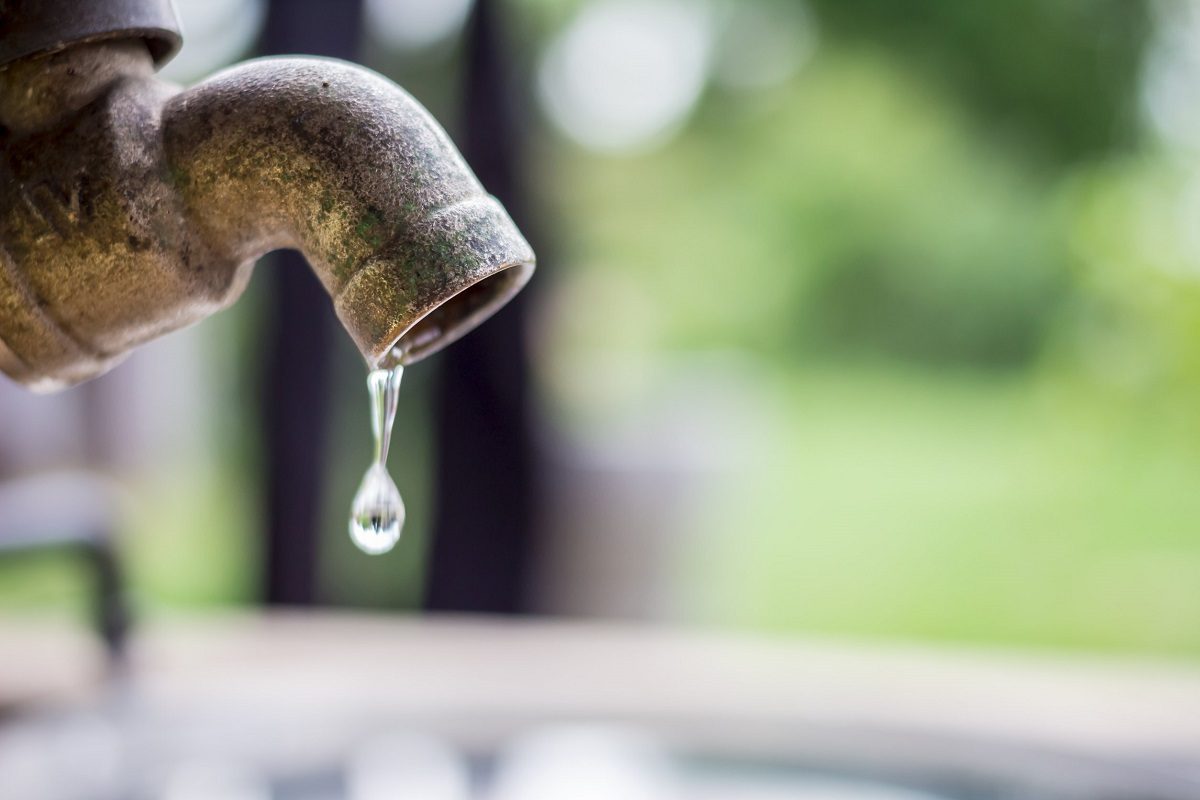 fuite d'eau