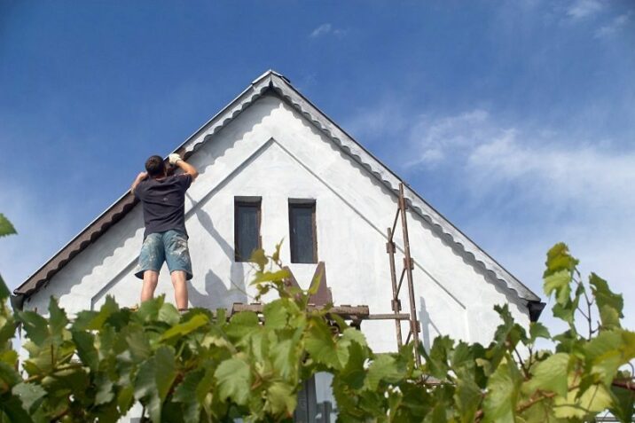 choix peinture façade maison