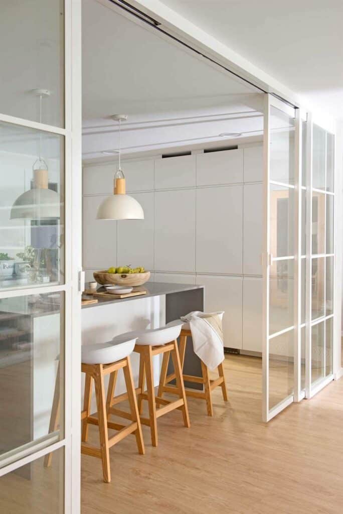 idée cuisine sans armoire haute