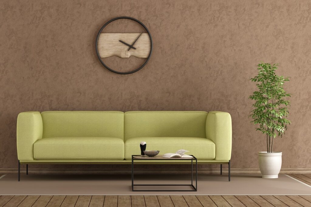 décoration au-dessus canapé