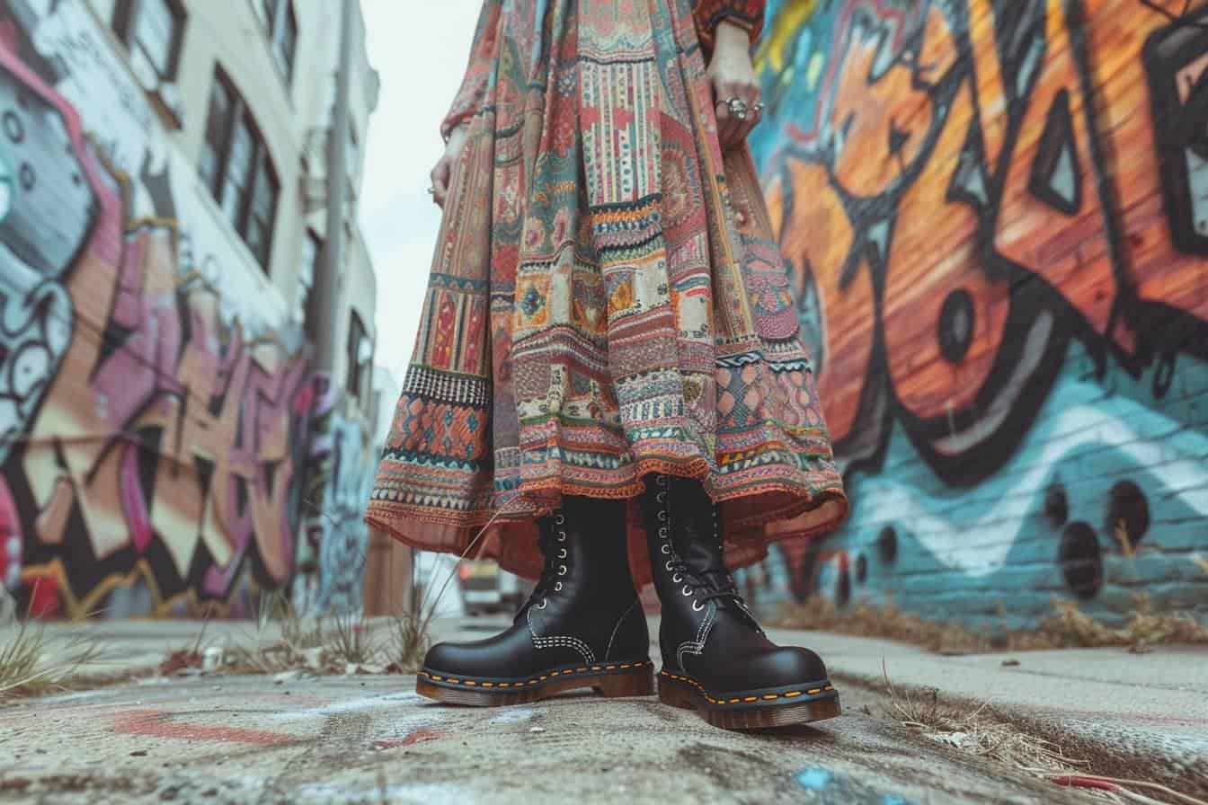 Comment associer une robe avec des Doc Martens : guide ultime pour un look tendance