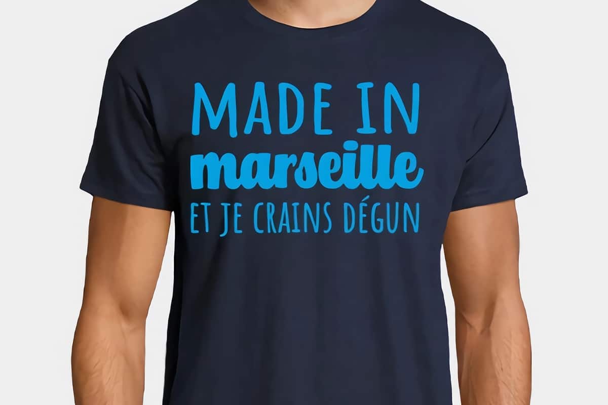 t-shirt marseille