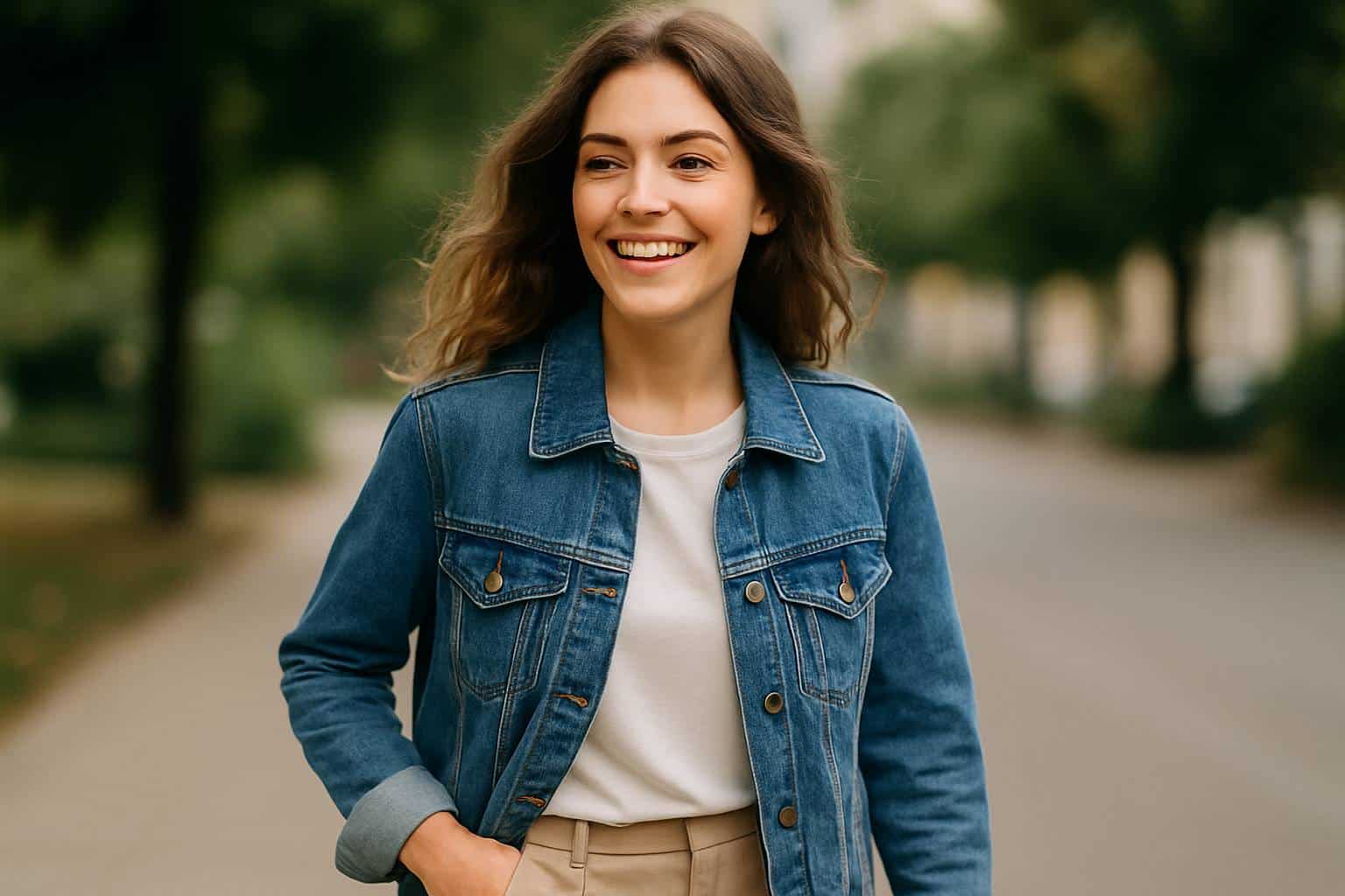 Que porter avec une veste en jean femme ?