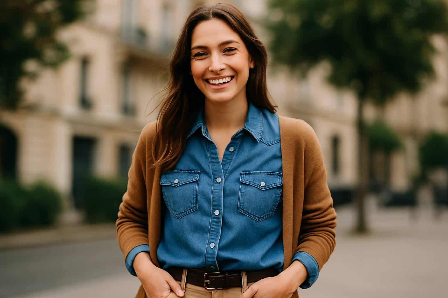 Que porter avec chemise en jean ?