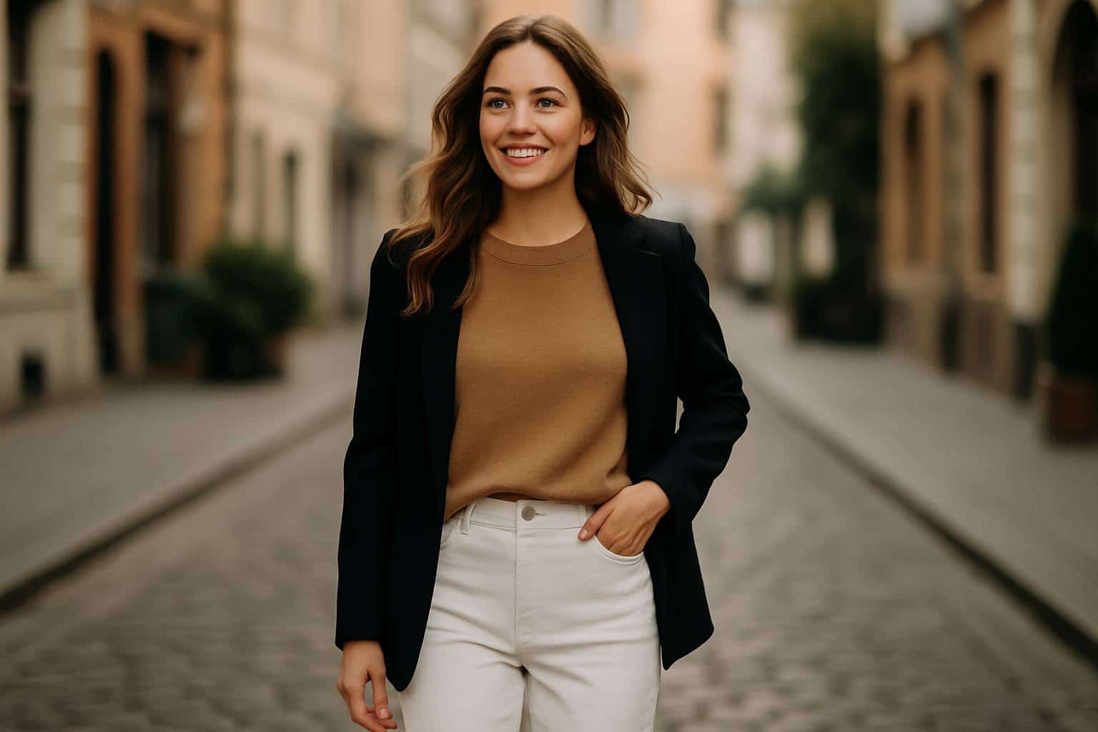 Que porter avec un pantalon blanc femme ?