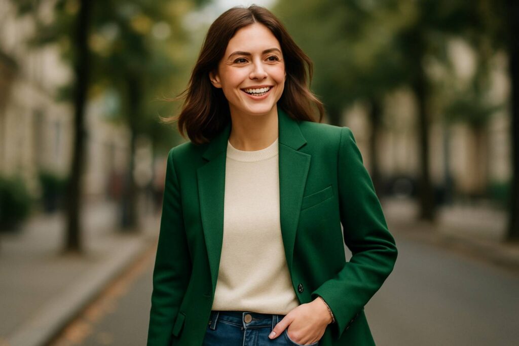 Que porter avec une veste verte ?