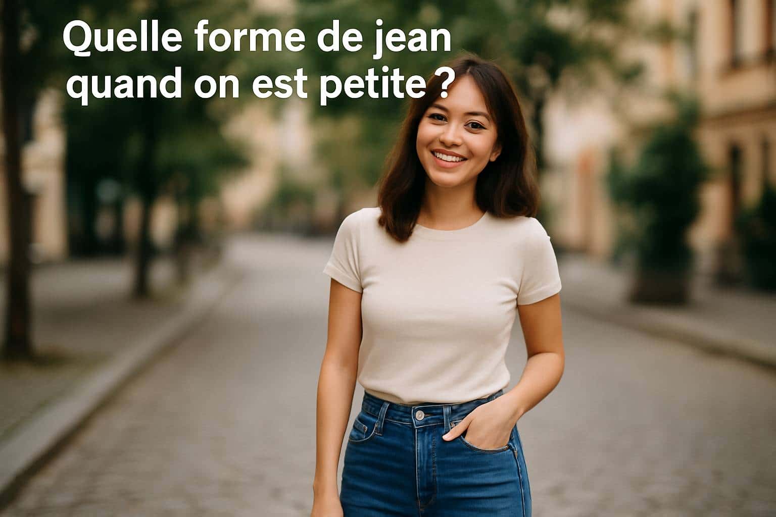 Quelle forme de jean quand on est petite ?