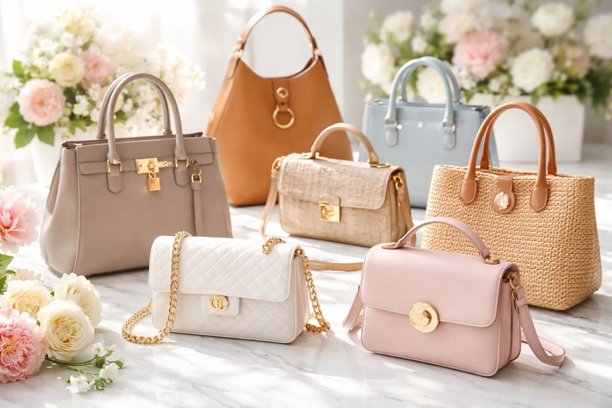 différents types de sacs à main