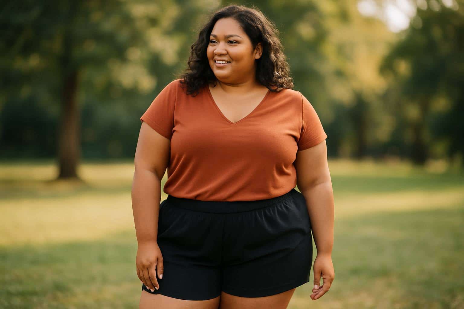 Shorts fluides ou ajustés, quelle coupe choisir pour une femme ronde ?
