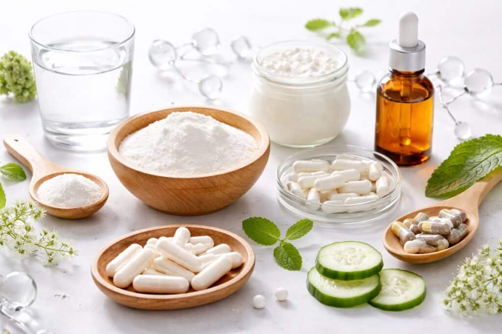 Collagène, peptides, microbiome