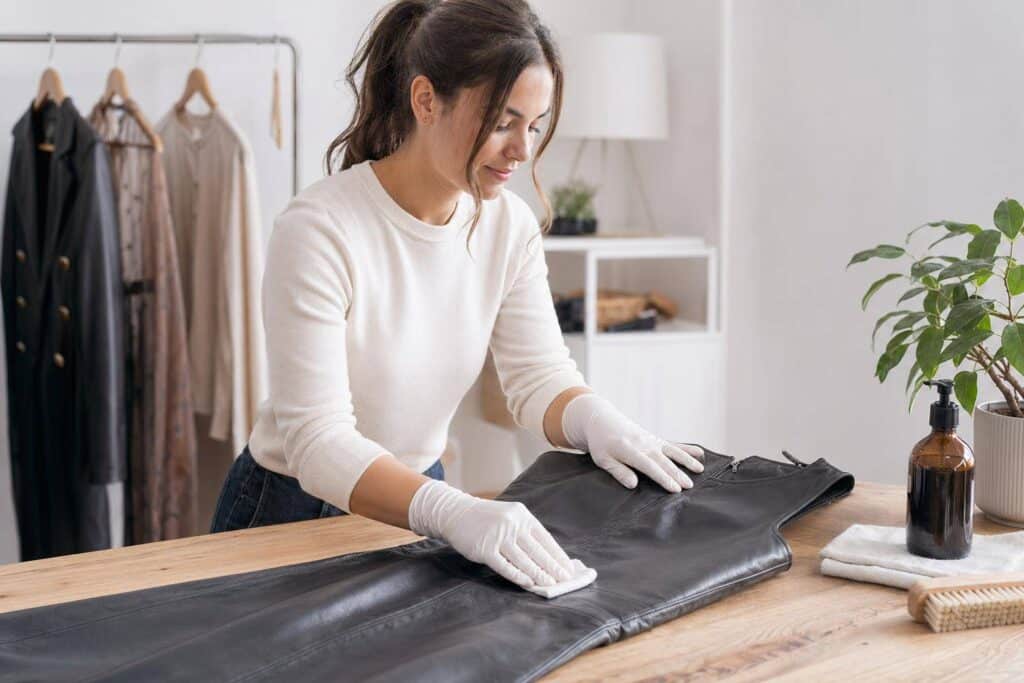 Comment nettoyer une robe en cuir ?