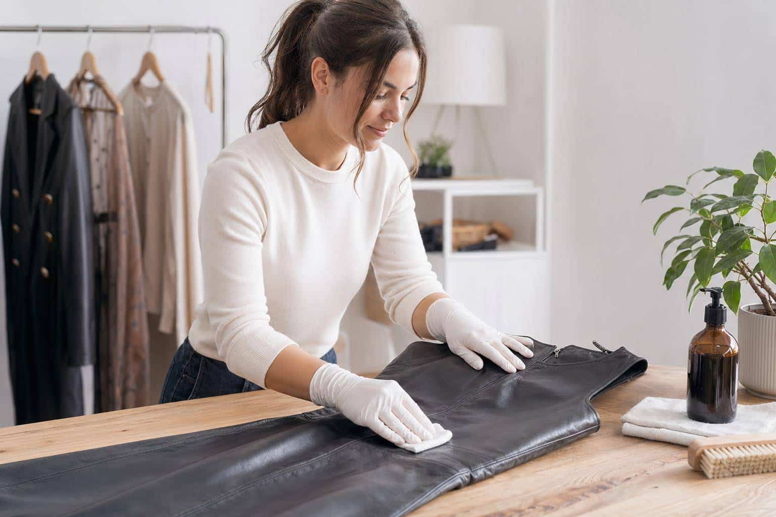 Comment nettoyer une robe en cuir ?