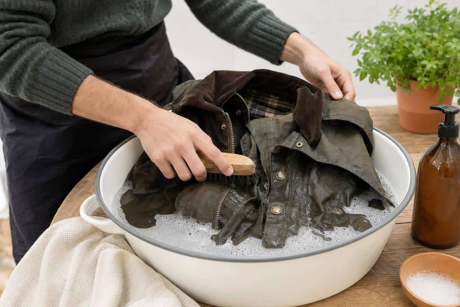 Comment nettoyer une veste Barbour ?