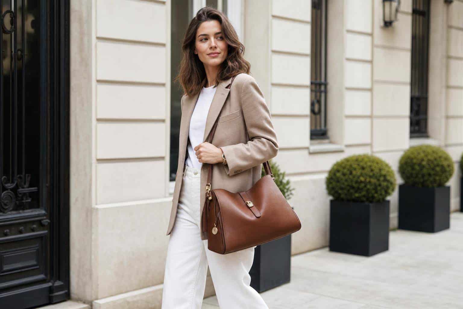 Avec quoi porter un sac à main marron ?