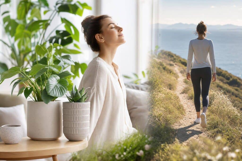 Plantes, respiration, marche : le retour au bien-être simple