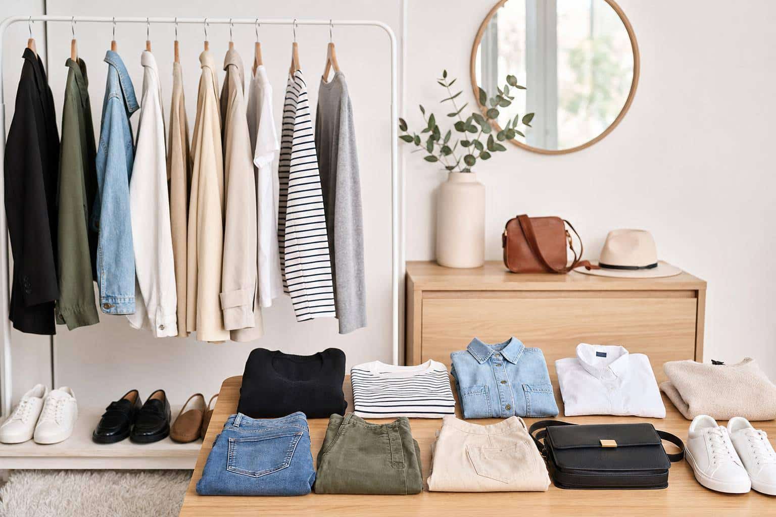 20 tenues avec seulement 10 vêtements
