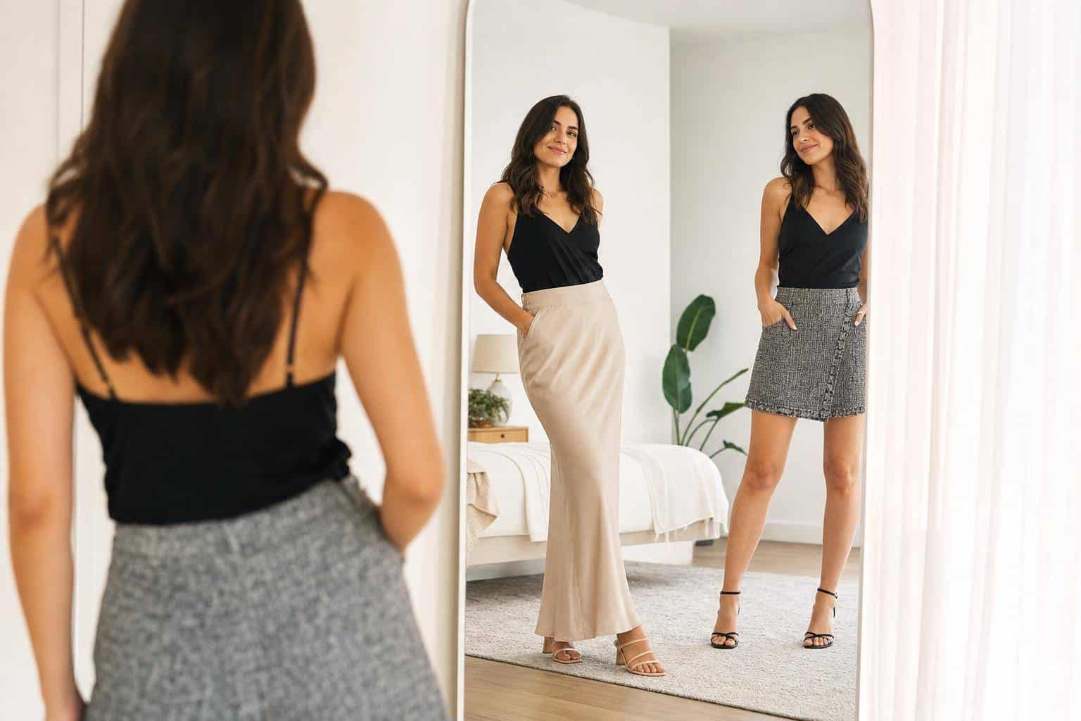 Jupe longue ou courte : laquelle vous met le plus en valeur ?