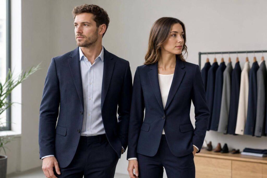 Différence entre veste homme et femme