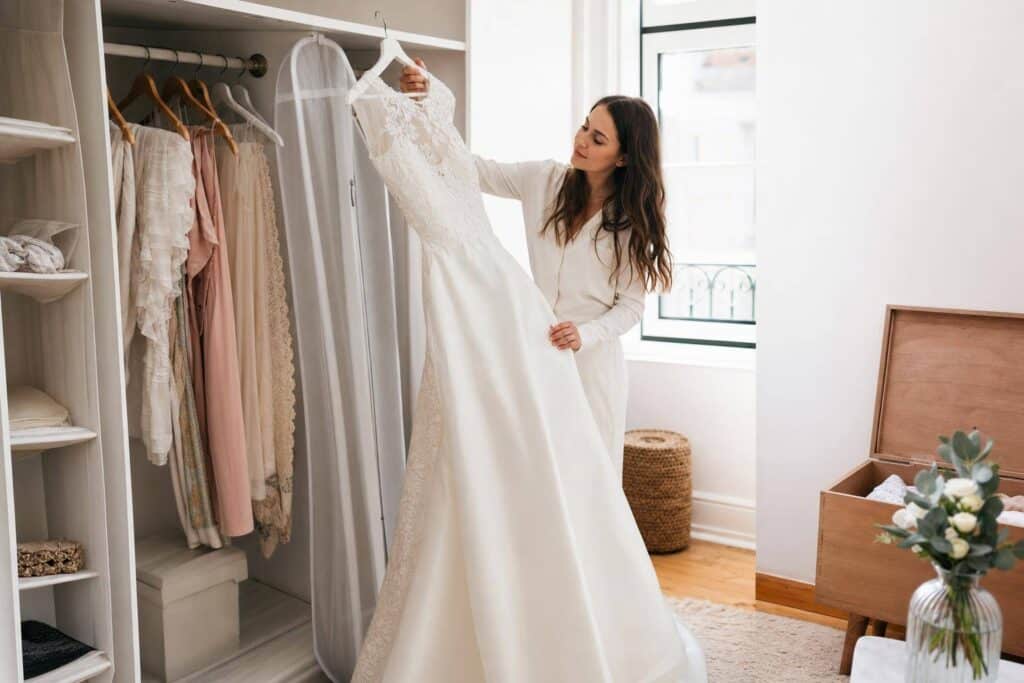 Que faire de sa robe de mariée après le mariage ?